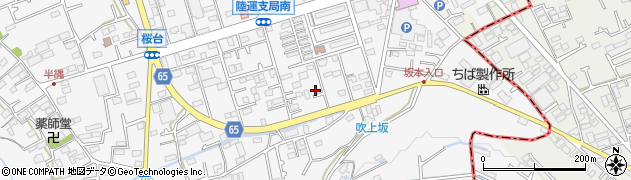 神奈川県愛甲郡愛川町中津7260-3周辺の地図