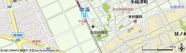 鳥取県境港市小篠津町1136周辺の地図