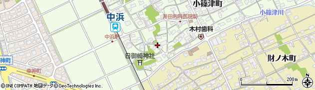 鳥取県境港市小篠津町922周辺の地図