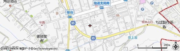 神奈川県愛甲郡愛川町中津7376周辺の地図