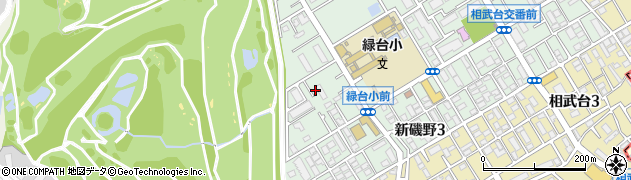 神奈川県相模原市南区新磯野3丁目8周辺の地図