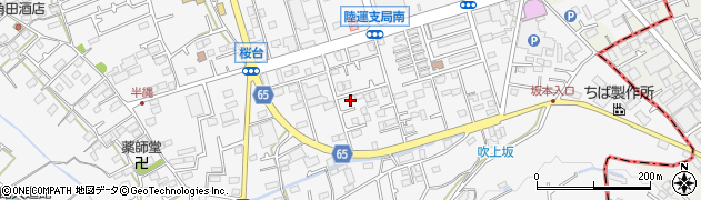 神奈川県愛甲郡愛川町中津7314周辺の地図