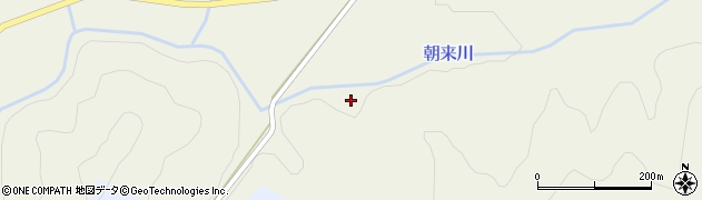 朝来川周辺の地図