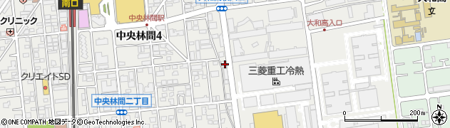 神奈川県大和市中央林間4丁目29-29周辺の地図