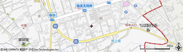 神奈川県愛甲郡愛川町中津7267周辺の地図