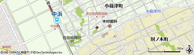 鳥取県境港市小篠津町890周辺の地図