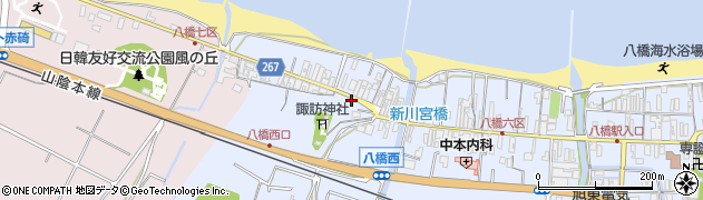 鳥取県東伯郡琴浦町八橋1679周辺の地図