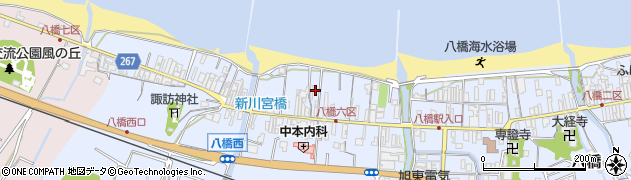 鳥取県東伯郡琴浦町八橋1518周辺の地図