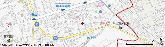 神奈川県愛甲郡愛川町中津7239周辺の地図