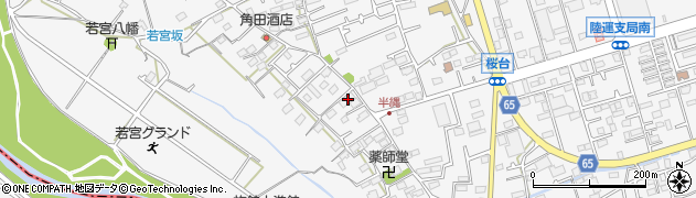 神奈川県愛甲郡愛川町中津3833周辺の地図