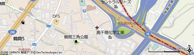 東京都町田市鶴間7丁目周辺の地図