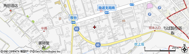 神奈川県愛甲郡愛川町中津7374周辺の地図