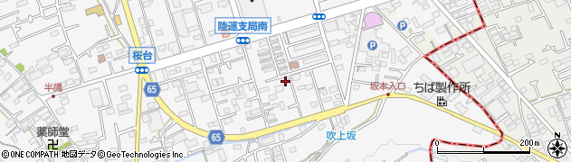 神奈川県愛甲郡愛川町中津7258周辺の地図
