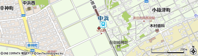 鳥取県境港市小篠津町5599周辺の地図