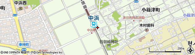 鳥取県境港市小篠津町980周辺の地図