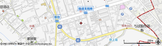 神奈川県愛甲郡愛川町中津7302周辺の地図