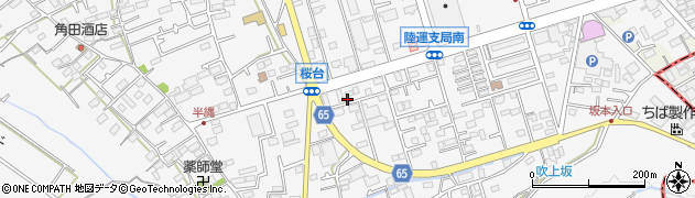 神奈川県愛甲郡愛川町中津7441-2周辺の地図