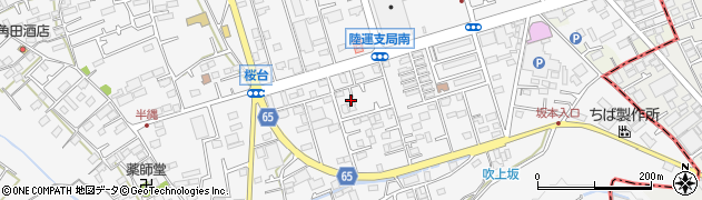 神奈川県愛甲郡愛川町中津7300周辺の地図