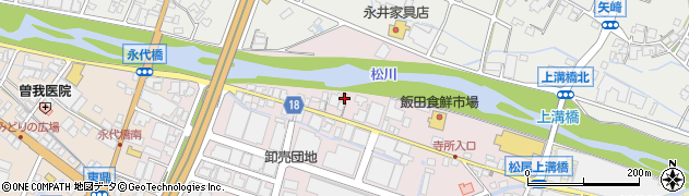 ヤクルト化粧品飯田営業所周辺の地図
