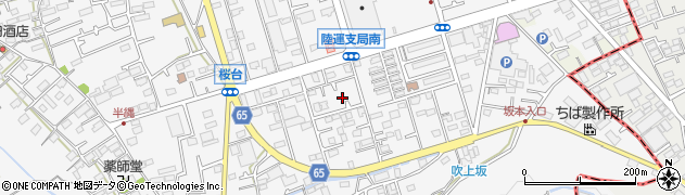 神奈川県愛甲郡愛川町中津7300-21周辺の地図