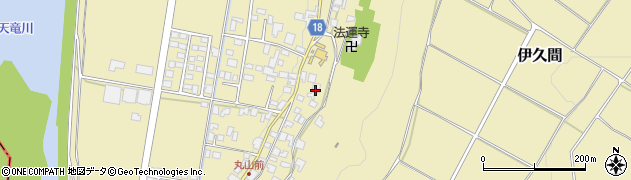 伊那生田飯田線周辺の地図