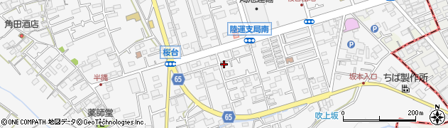 神奈川県愛甲郡愛川町中津7317周辺の地図
