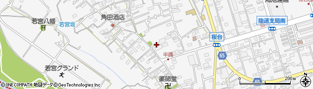 神奈川県愛甲郡愛川町中津3844周辺の地図