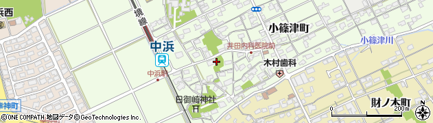 鳥取県境港市小篠津町945周辺の地図