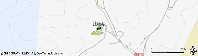 成相寺周辺の地図