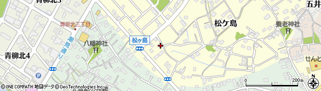 千葉県市原市松ケ島88周辺の地図