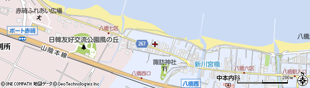 鳥取県東伯郡琴浦町八橋1592周辺の地図