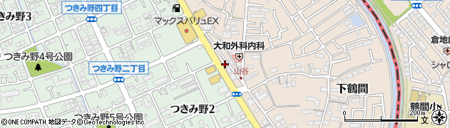 神奈川県大和市下鶴間820周辺の地図