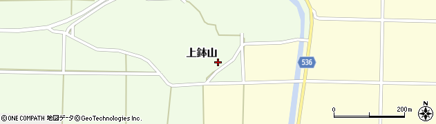 兵庫県豊岡市上鉢山782周辺の地図
