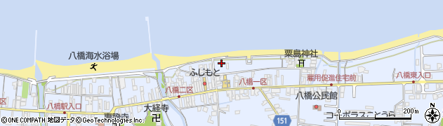 鳥取県東伯郡琴浦町八橋480周辺の地図