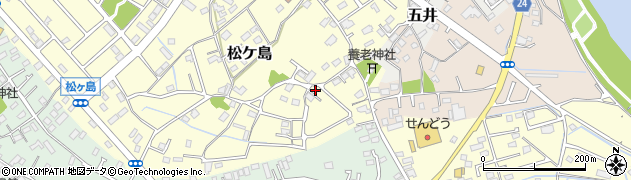千葉県市原市松ケ島17周辺の地図