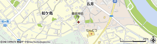 千葉県市原市松ケ島3周辺の地図