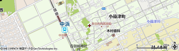 鳥取県境港市小篠津町948周辺の地図