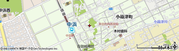 鳥取県境港市小篠津町960周辺の地図