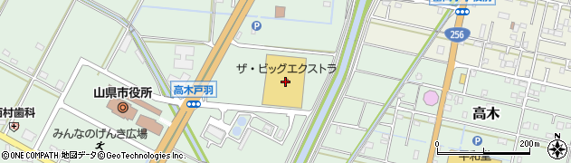キャンドゥザ・ビッグエクストラ山県店周辺の地図