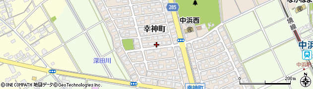 鳥取県境港市幸神町158周辺の地図