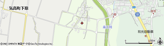 鳥取県鳥取市気高町八幡192周辺の地図