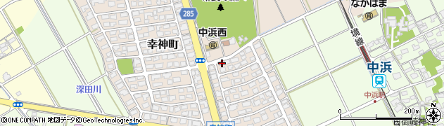 鳥取県境港市幸神町10周辺の地図