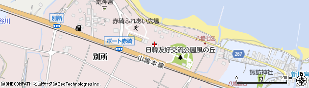 鳥取県東伯郡琴浦町別所243周辺の地図