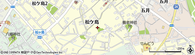 千葉県市原市松ケ島周辺の地図