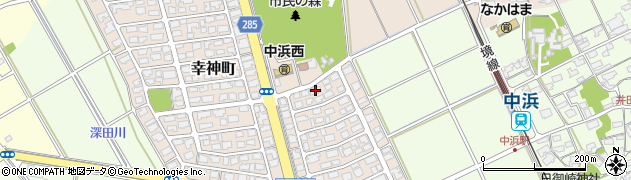 鳥取県境港市幸神町12周辺の地図