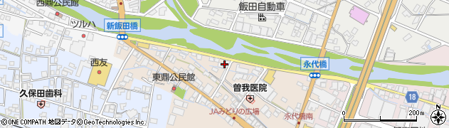 長野県飯田市鼎東鼎72周辺の地図