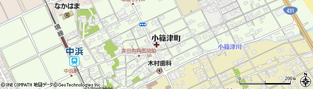 鳥取県境港市小篠津町507周辺の地図