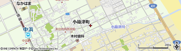 鳥取県境港市小篠津町539周辺の地図
