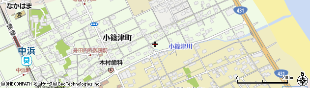鳥取県境港市小篠津町247周辺の地図