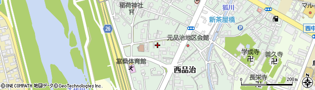 鳥取県鳥取市西品治294周辺の地図